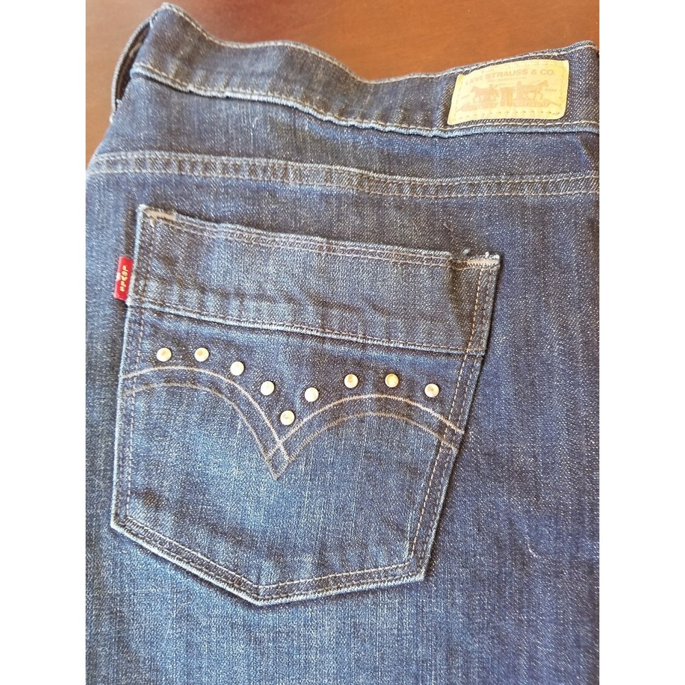 Levis 515 Boot Cut  Dark Wash Women's Jeans Size 16 ‎ 36x31